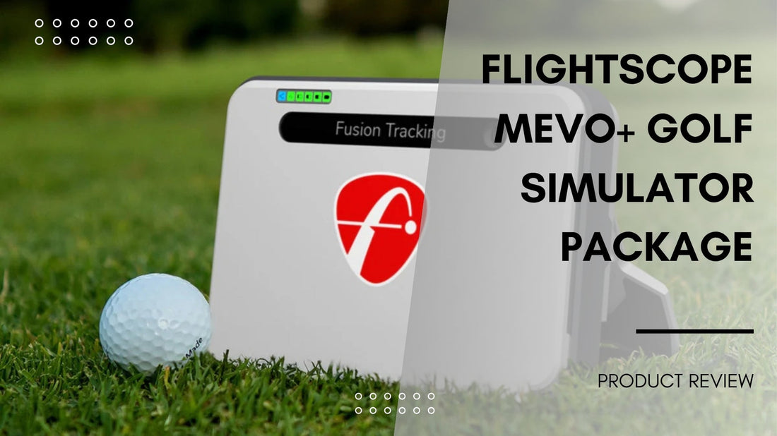 FlightScope Mevo+ Launch Monitor in the grass