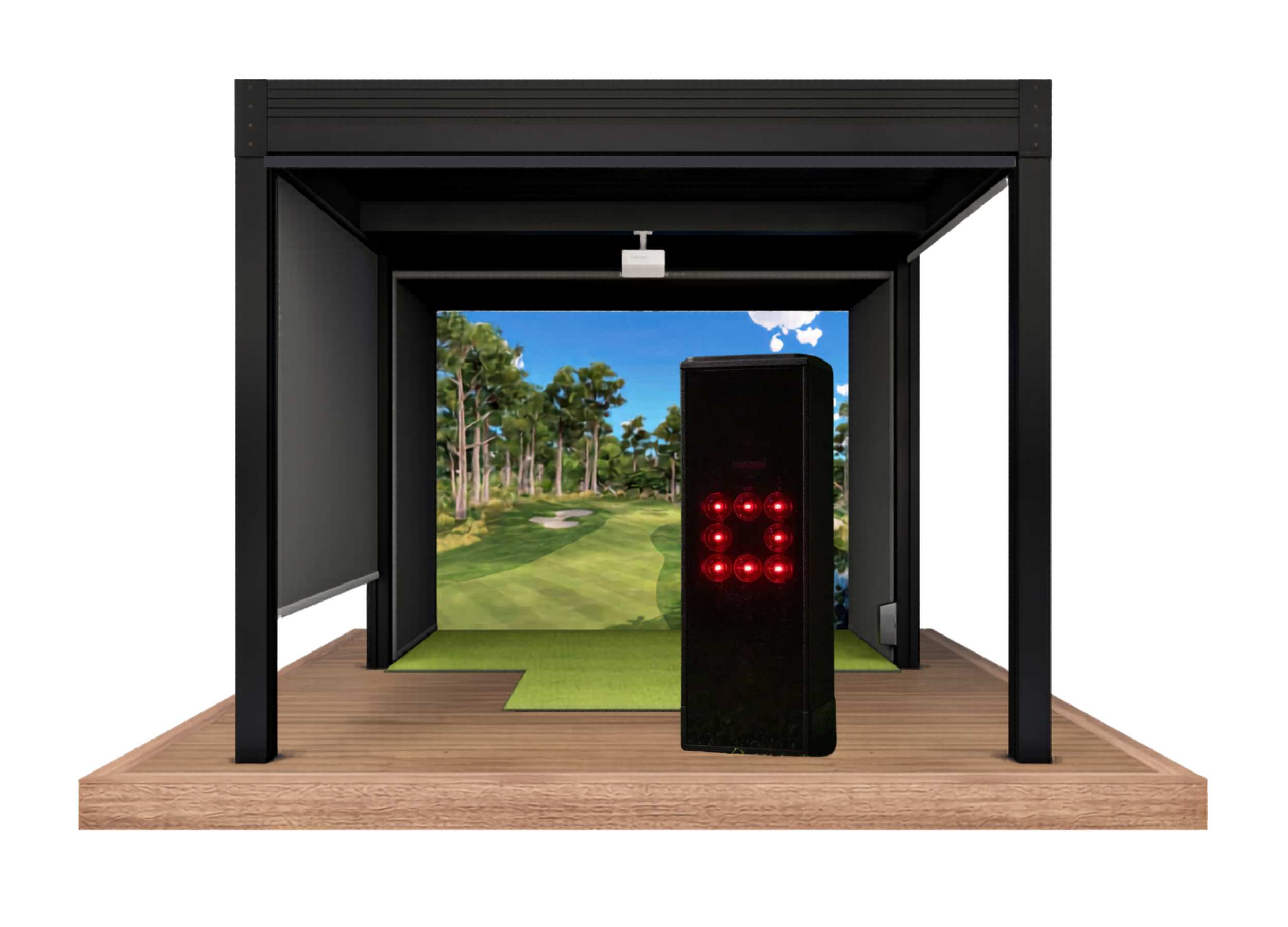 Outdoor Golf Simulator for Home & Commerical Use – Cabana Golf