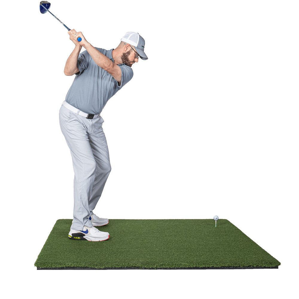 Cabana Golf Super Softy underlay providing cushioned base for indoor and outdoor golf simulators