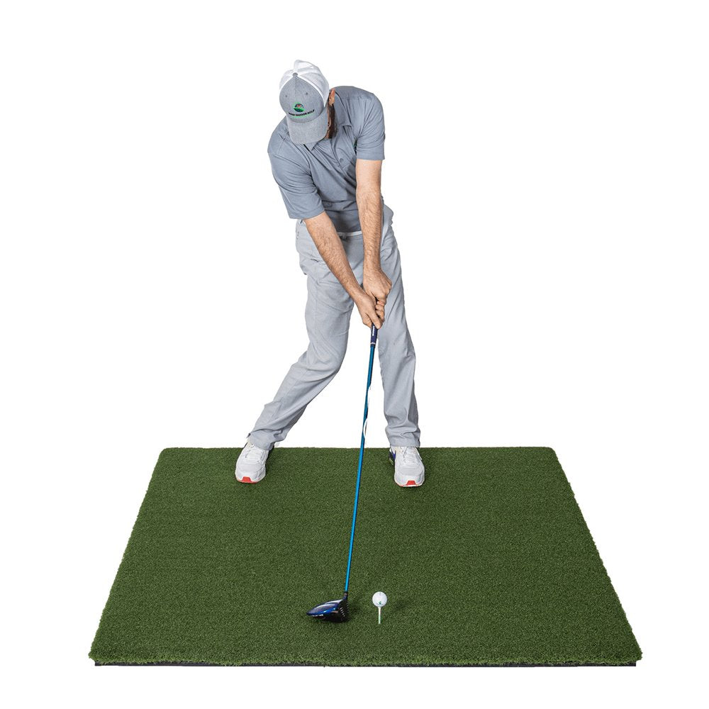 Super Softy underlay for golf simulator practice mats enhancing comfort and durability