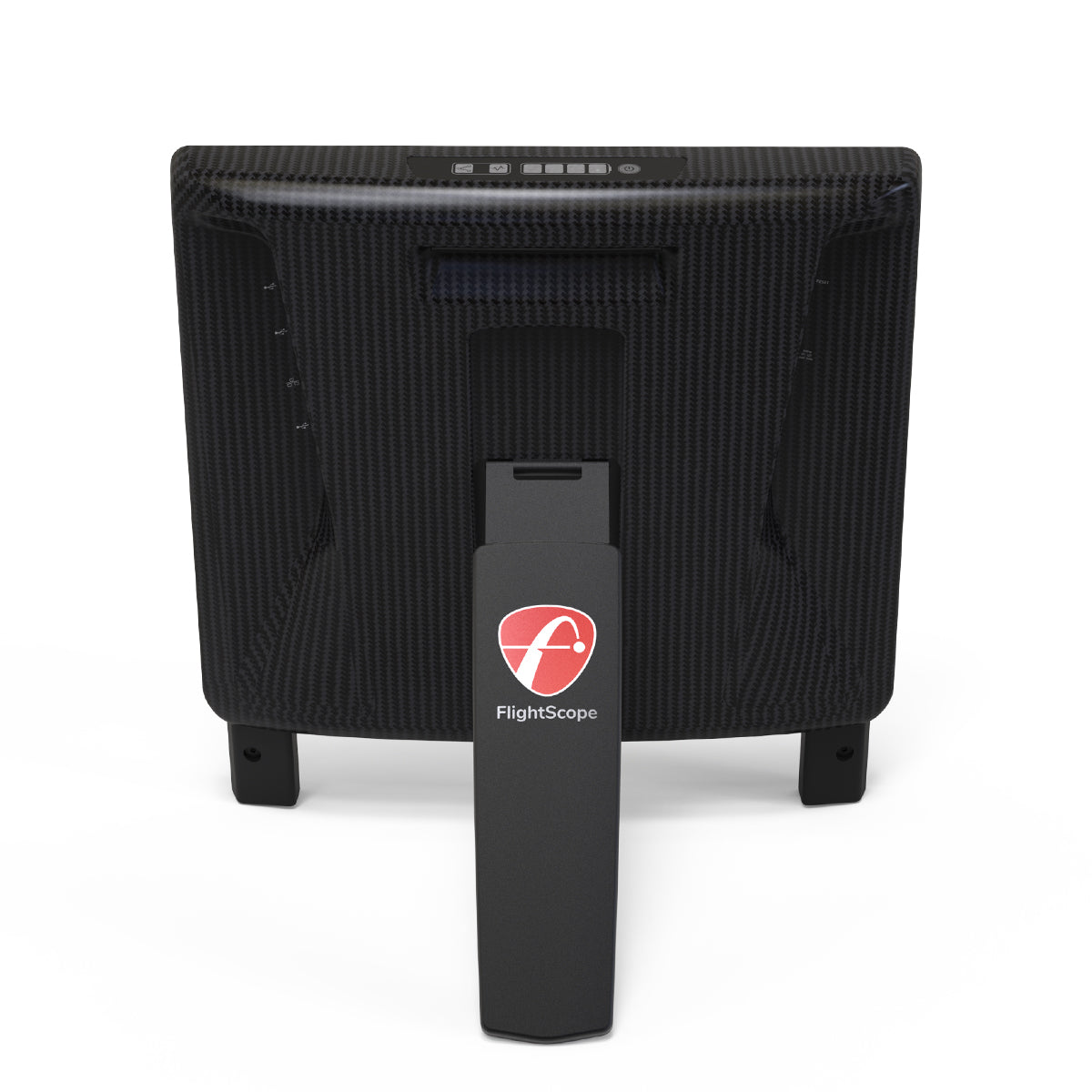 X3 Carbon golf launch monitor set up indoors for precision swing and ball tracking