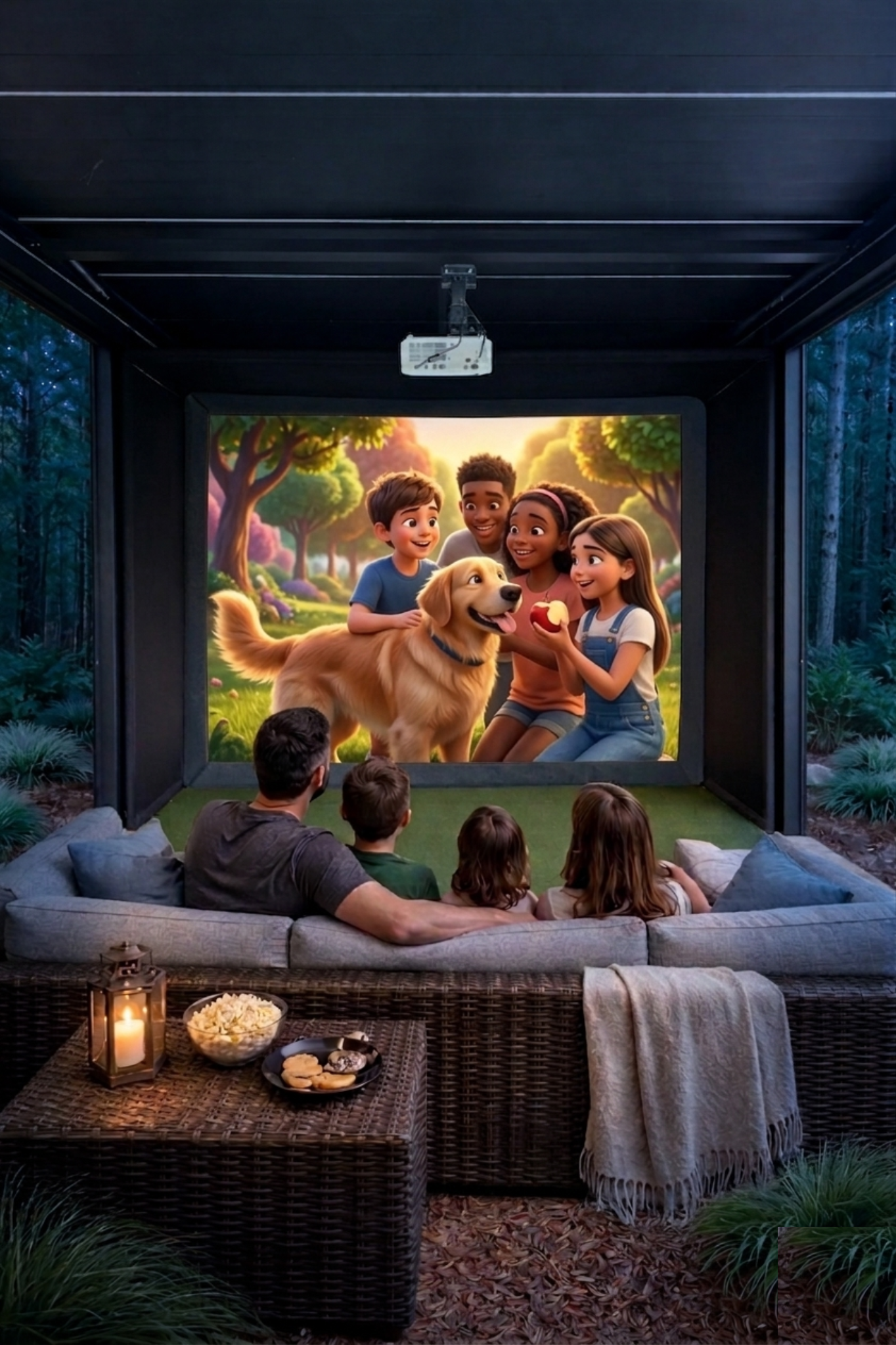 Cabana Golf Outdoor Golf Simulator Foresight Sports GC3S Bundle (Structure + Simulator Package)