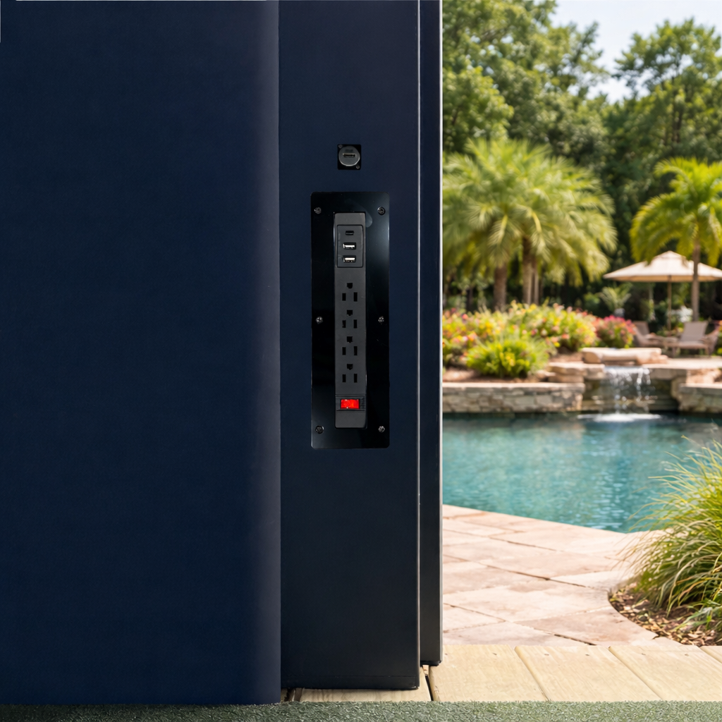 Cabana Golf Outdoor Golf Simulator Foresight Sports GC3S Bundle (Structure + Simulator Package)