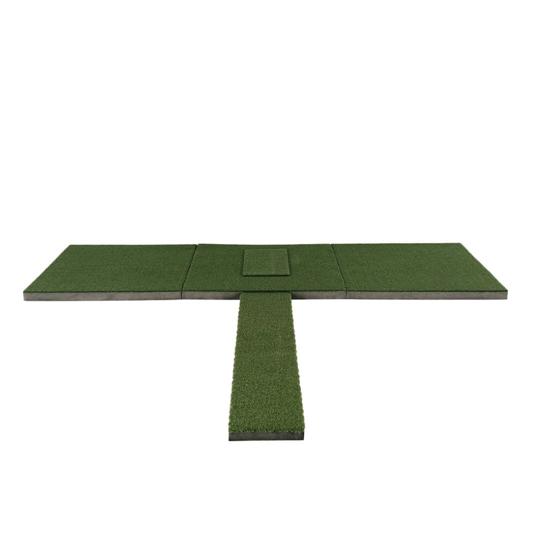 Cabana Golf rear mat extension 4x10 for golf simulator practice area
