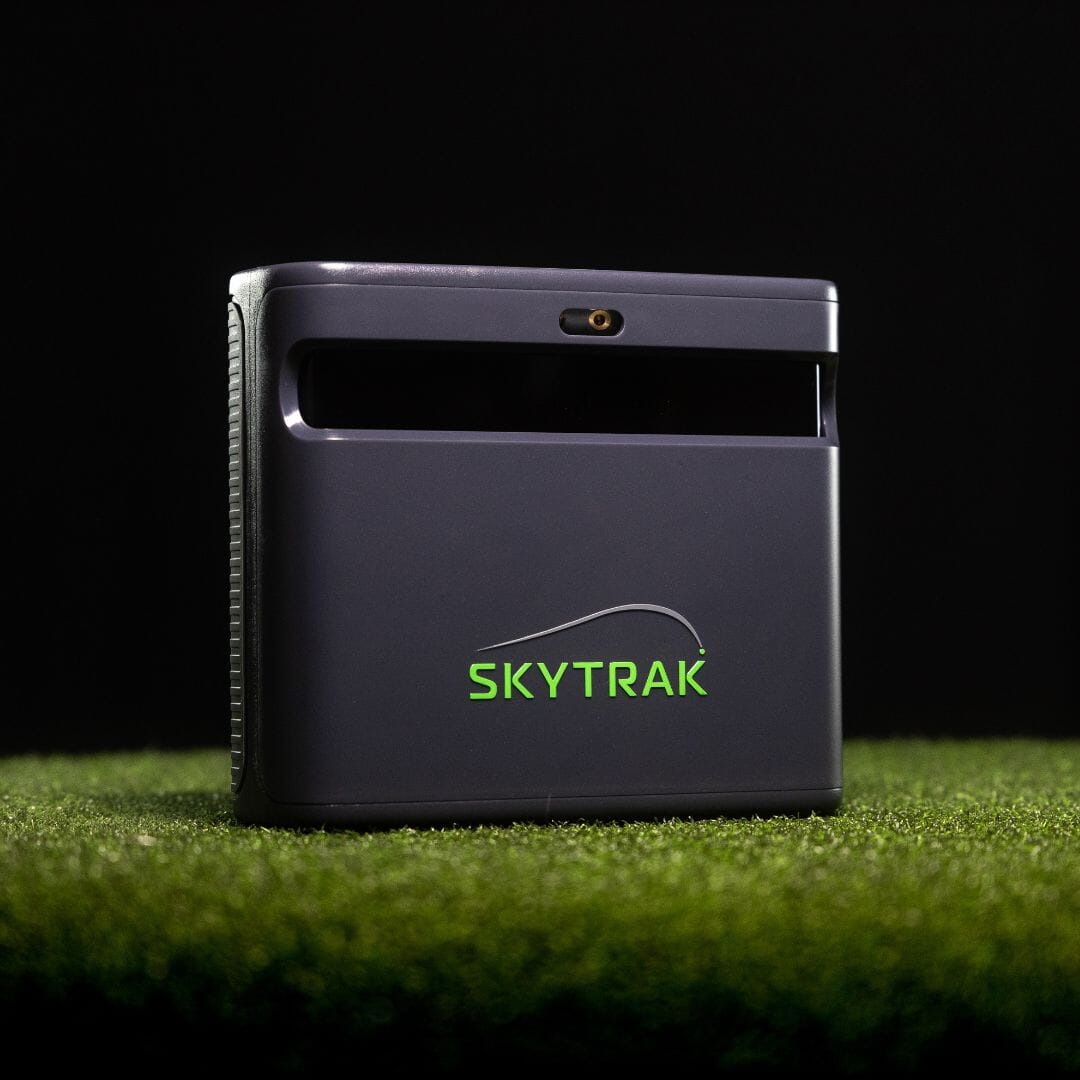SkyTrak MAX Garage Retractable Golf Simulator Package